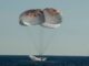 Cuatro astronautas aterrizan frente a la costa de Florida y ponen fin a una misión de seis meses