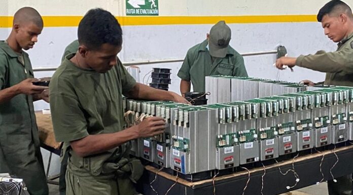 Corpoelec anuncia desconexión de las granjas de minerías de criptomonedas del sistema eléctrico venezolano