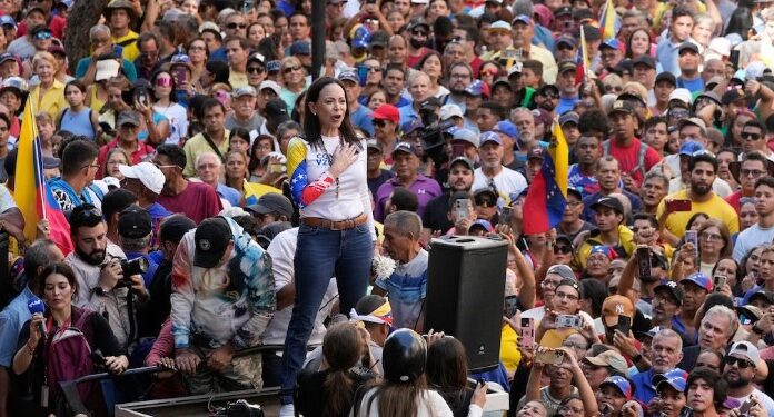 Time reconoció a María Corina Machado entre las 100 personas más influyentes del 2025
