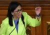 Delcy Rodríguez pide al Parlamento reformar la ley contra el odio en Venezuela y reconoce que fue «mal aplicada»