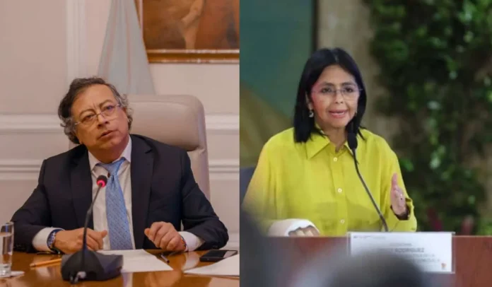 Delcy y Petro