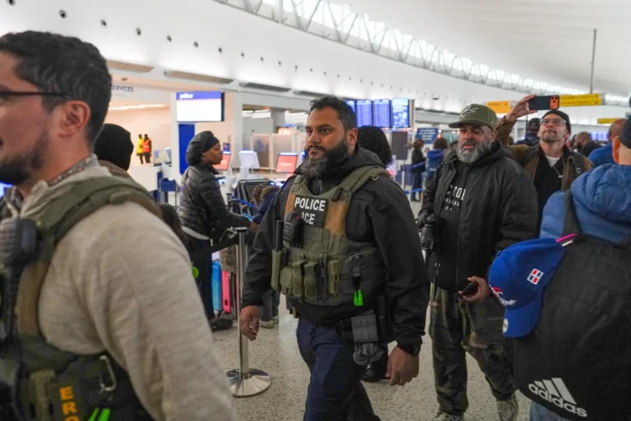 Police ICE airport