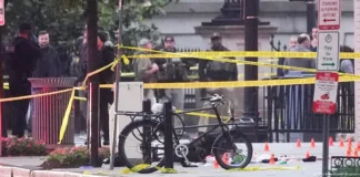 Sospechoso de disparar frente a la Casa Blanca murió tras recibir disparos