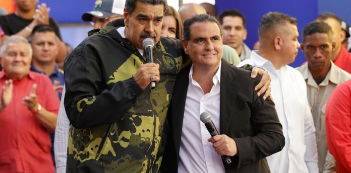 Maduro y Álex Saab