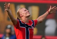 Haaland le mete 2 goles a Brasil y envía a la pentacampeona a casa