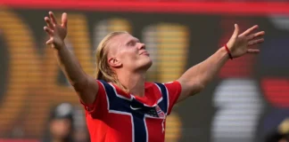 Haaland le mete 2 goles a Brasil y envía a la pentacampeona a casa