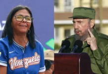 Mientras EEUU eleva la presión sobre el régimen cubano, Delcy Rodríguez elogia al dictador Fidel Castro