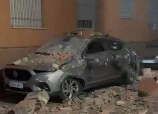 Fuertes terremotos en España e Indonesia de 5.2 y 7.7 respectivamente provocan fuertes destrozos