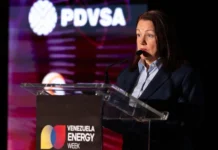 La ministra del petróleo del interinato ofrece en EE.UU. un «abanico» de inversiones en crudo y gas