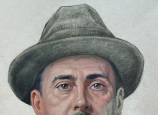 San José Gregorio Hernández llega a Madrid en la obra monumental del artista Mario Colina