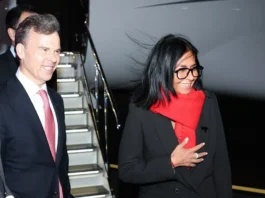 Delcy Rodríguez llega a Estados Unidos para participar en la Asamblea General de la ONU