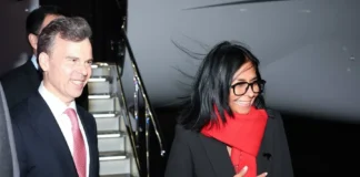Delcy Rodríguez llega a Estados Unidos para participar en la Asamblea General de la ONU
