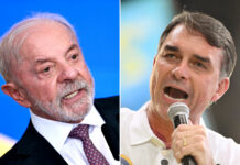 Flávio Bolsonaro y Lula da Silva se disputarán la presidencia de Brasil en una segunda vuelta