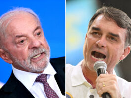 Flávio Bolsonaro y Lula da Silva se disputarán la presidencia de Brasil en una segunda vuelta