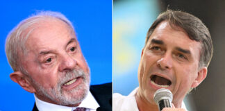 Flávio Bolsonaro y Lula da Silva se disputarán la presidencia de Brasil en una segunda vuelta