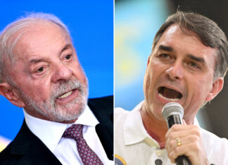 Flávio Bolsonaro y Lula da Silva se disputarán la presidencia de Brasil en una segunda vuelta