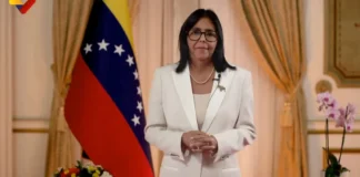 Delcy Rodríguez se dirige al país para insistir en una «transformación institucional» pero evita concretar sobre la fecha para unas próximas elecciones