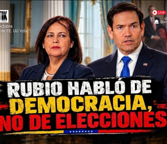 Realpolitik: Rubio habló de democracia, no de elecciones